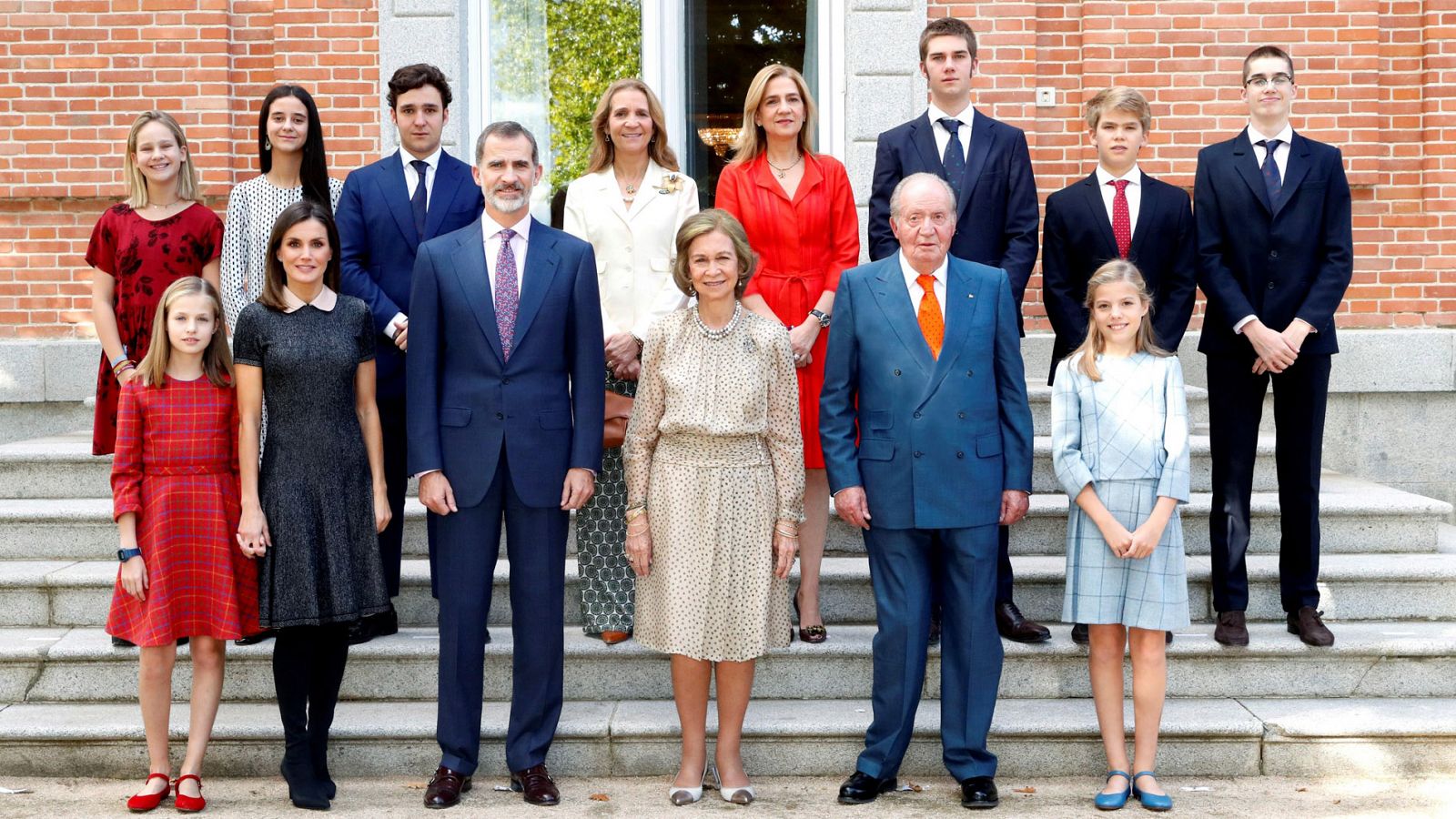 La madre del rey ha reunido a toda la familia en la Zarzuela, incluida la infanta Cristina 