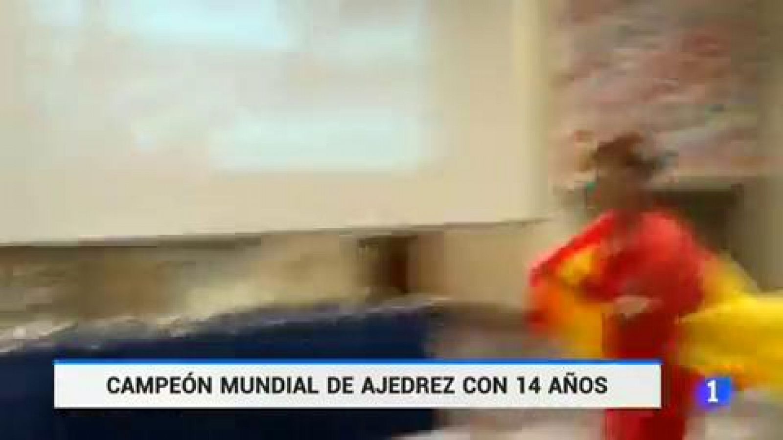 Telediario 1: Pedro Ginés se convirtió en el campeón del mundo de su categoría de ajedrez  | RTVE Play