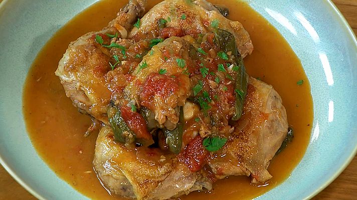 RTVE Cocina - Pollo a la bilbaína