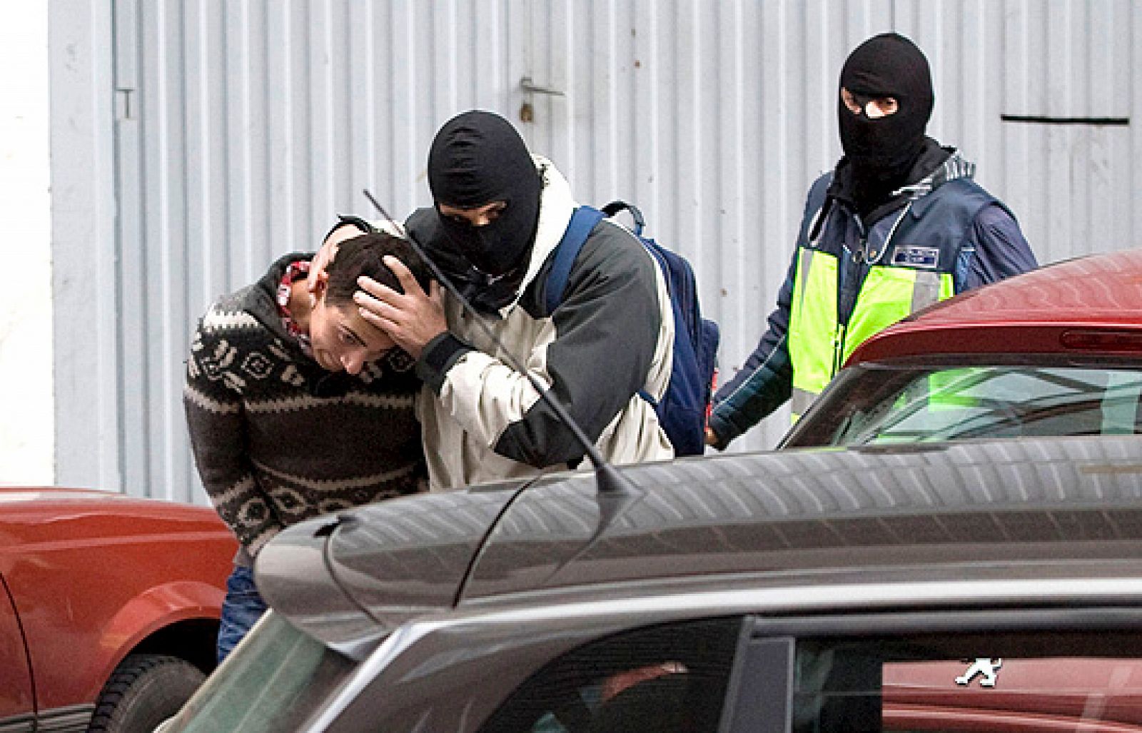 Los presuntos etarras detenidos en el País Vasco serán trasladados a Madrid