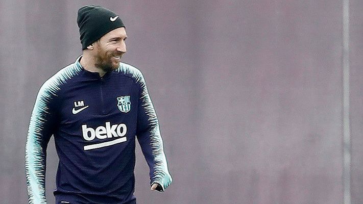 Messi entra en la convocatoria de Champions
