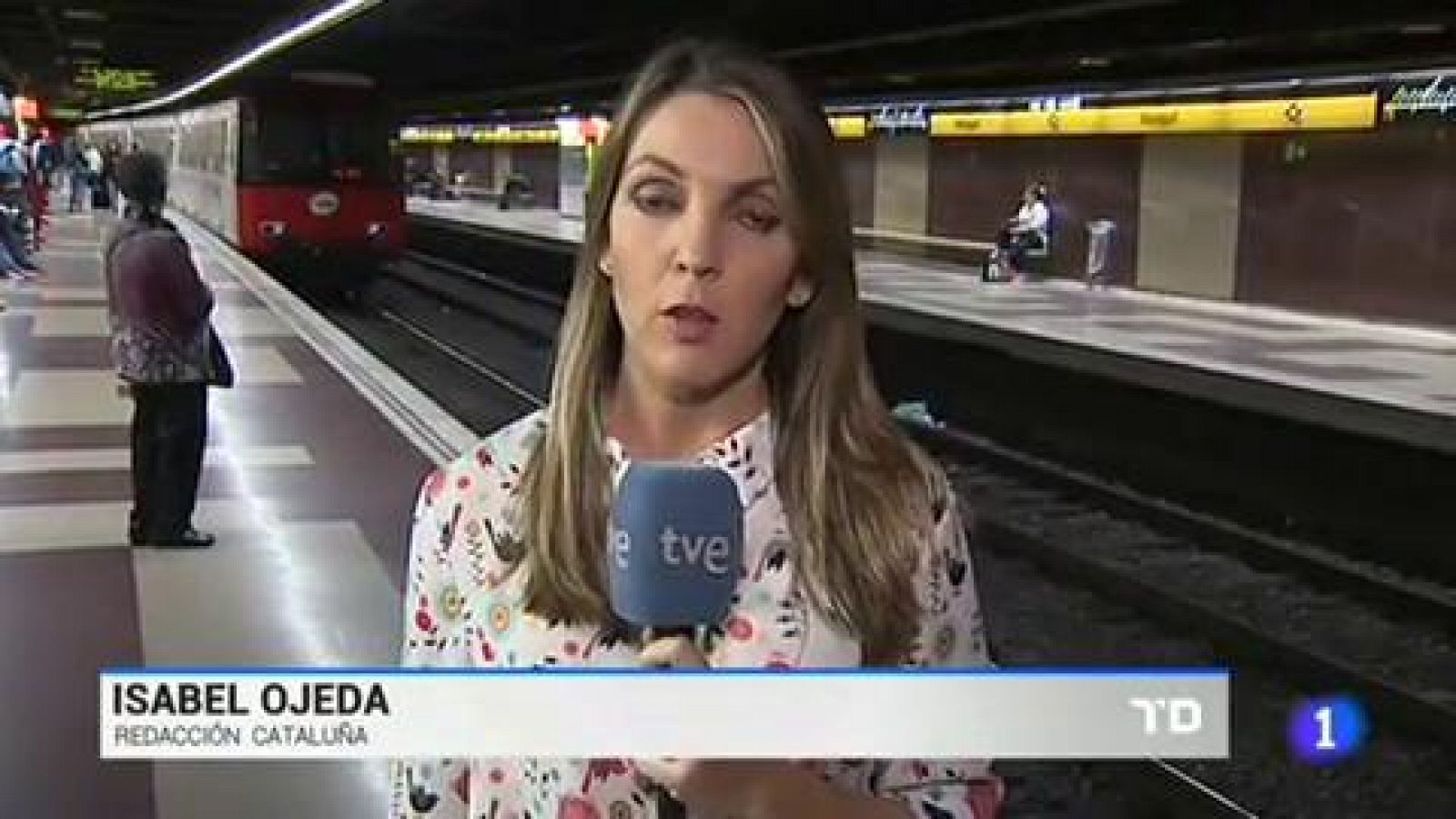 Telediario 1: En Barcelona 34 grafiteros han agredido a una mujer embarazada   | RTVE Play