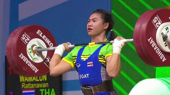 Halterofilia - Campeonato del Mundo 2018. Final 64 Kgs. Femeninos