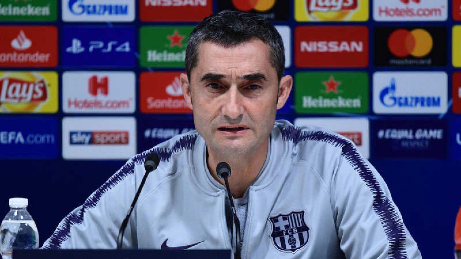 Valverde no quiere arriesgar con Messi ante el Inter | Ver