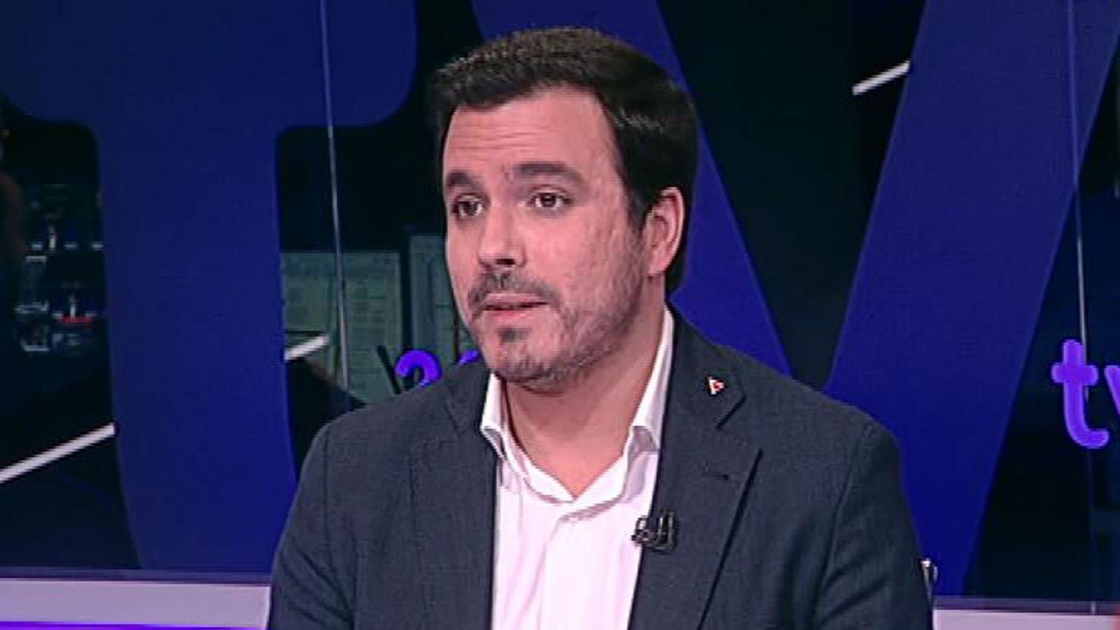 Alberto Garzón, a favor de la dimisión de Delgado: "Quien se relacionaba con Villarejo sabía a qué se dedicaba" - RTVE.es