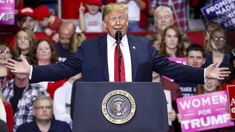 Donald Trump, en el último día de campaña: "Todo lo que hemos construido está en juego"