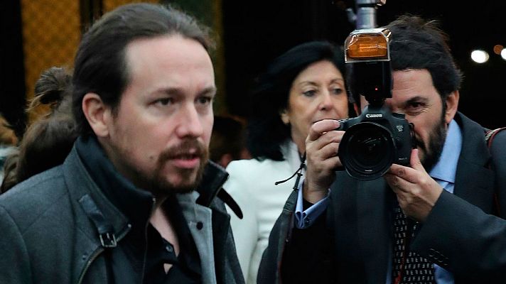 Pablo Iglesias avisa al Gobierno de que "no es muy sensato tratar de aguantar la legislatura sin un acuerdo de presupuestos"