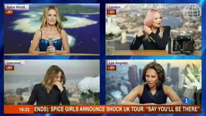 Las Spice Girls se reúnen sin Victoria Beckham
