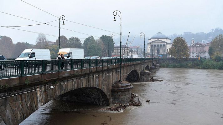 Precipitaciones en la vertiente atlántica, cantábrica y Pirineos