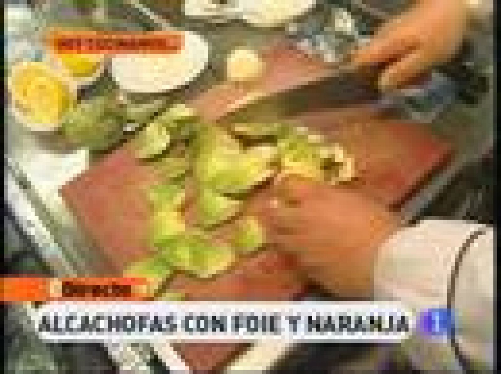 España Directo - Alcachofas con foie y naranja - RTVE Cocina | Ver