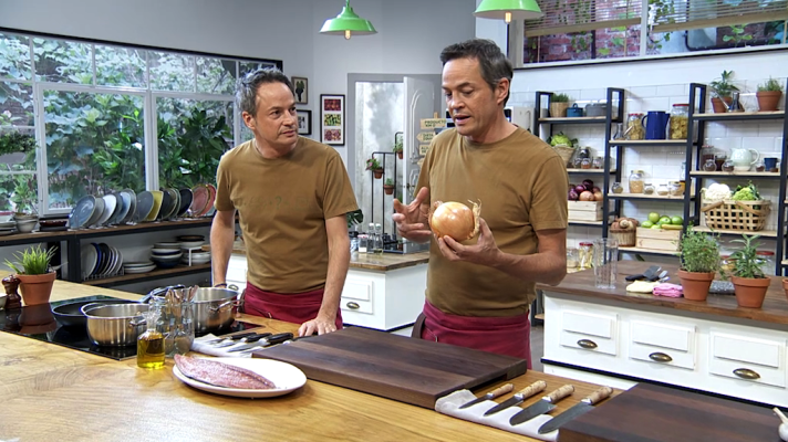 Torres en la cocina - Sopa de cebolla y chuchos de crema