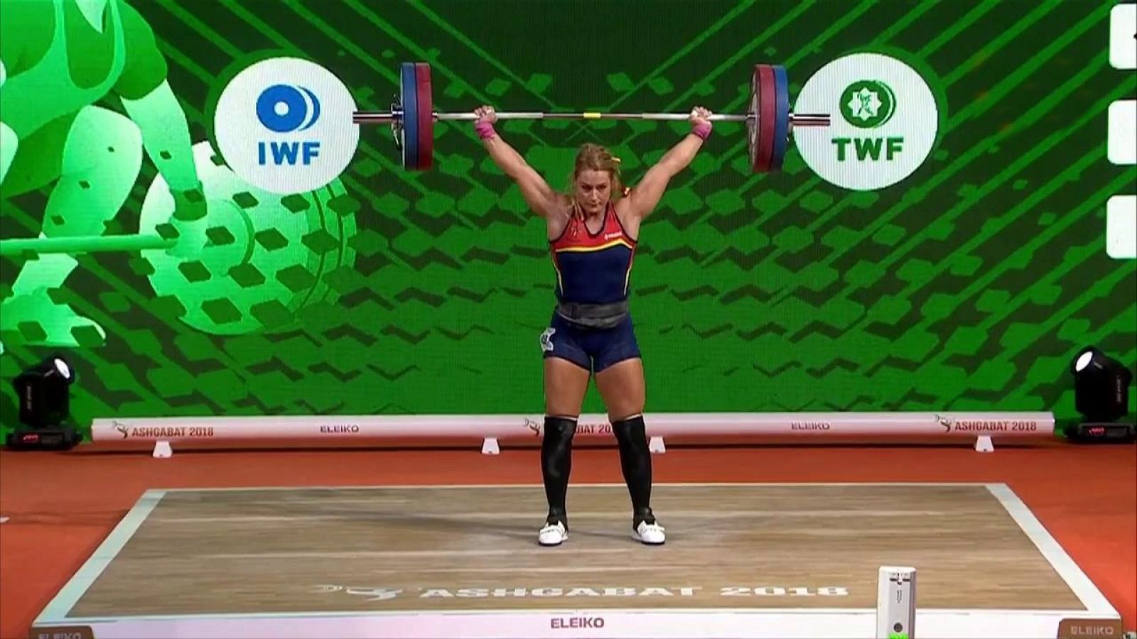 Halterofilia - Campeonato del Mundo 2018 Final 81 Kgs. Femeninos