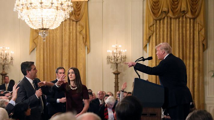 Telediario 1 - Trump sustituye al fiscal general y veta a un periodista