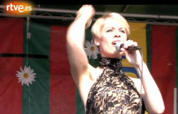 Eurovisión - Soraya en Amsterdam y Bruselas