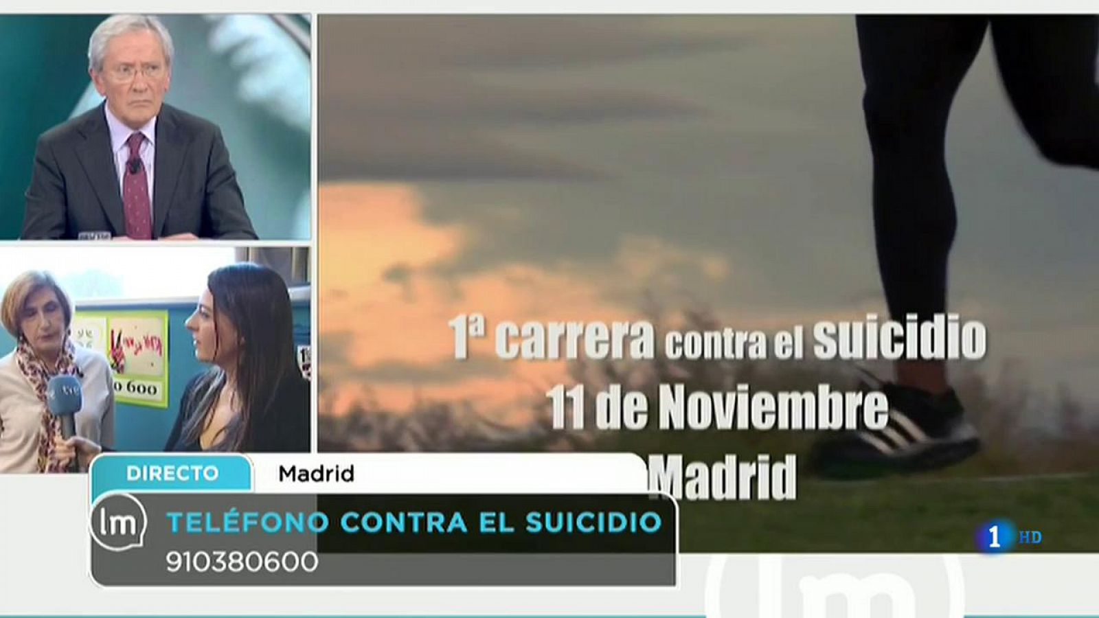 La Mañana - Madrid celebra la primera carrera contra el suicidio