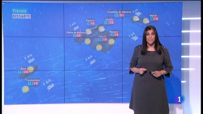 Informatiu Balear - El temps a les Illes Balears - 09/11/18