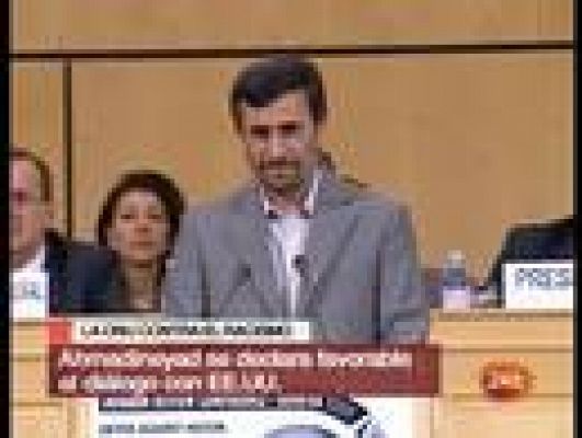 La UE deja plantado a Ahmadineyad