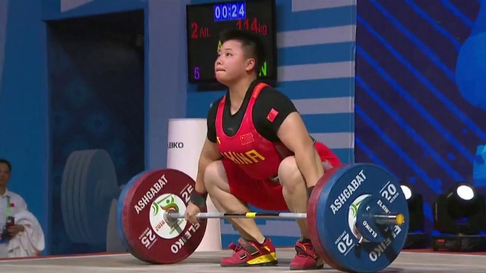 Halterofilia - Campeonato del Mundo 2018 Final 87Kgs. Femeninos - ver ahora