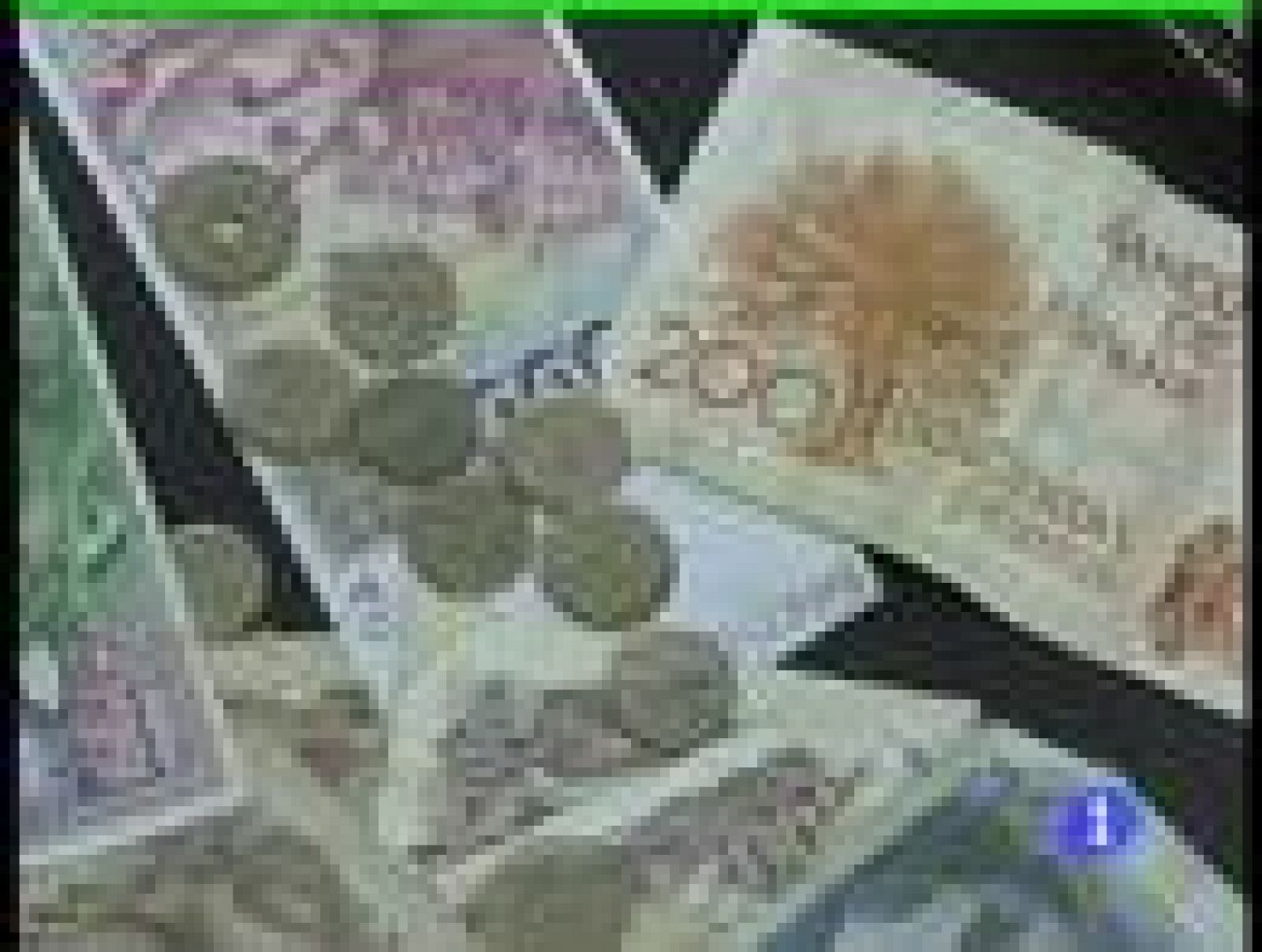 Las tiendas del centro de Teruel aceptan pesetas para sortear la crisis | Ver