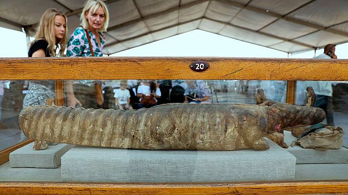 Egipto descubre decenas de momias en Saqqara