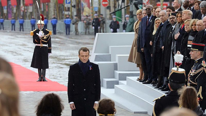 Centenario de la Primera Guerra Mundial - Más de 70 líderes mundiales conmemoran el armisticio en París 