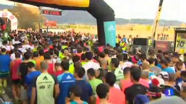 Ganador de dos grandes carreras: la lucha contra el cáncer de pulmón y la Behobia-San Sebastián