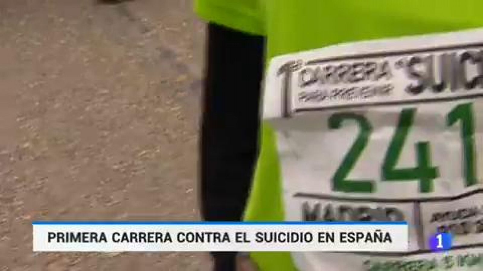 Telediario 1: Primera marcha para exigir un plan nacional para prevenir suicidios  | RTVE Play