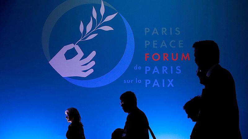 Los líderes mundiales apuestan por el multilateralismo en el Foro de París por la Paz