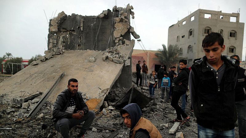 Un nuevo enfrentamiento en la Franja de Gaza deja siete palestinos y un soldado israelí muertos