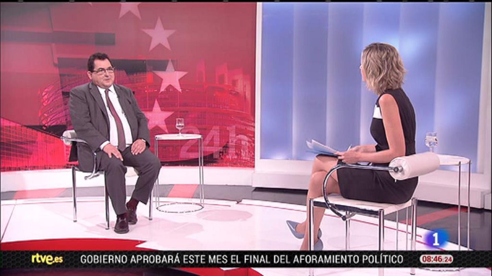 Entrevista con el secretario de Estado Marco Aguiriano