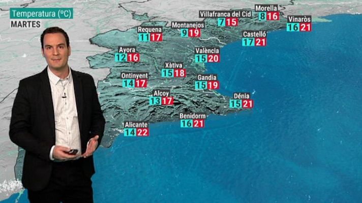 L'informatiu - Comunitat Valenciana - El tiempo en la Comunidad Valenciana - 12/11/18