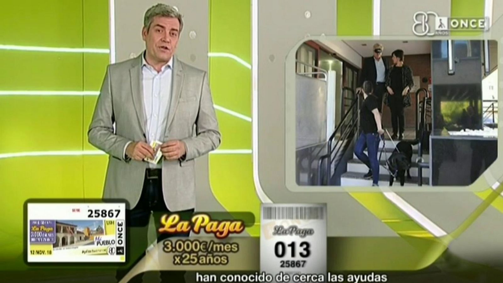 Sorteo ONCE - 12/11/18 - ver ahora