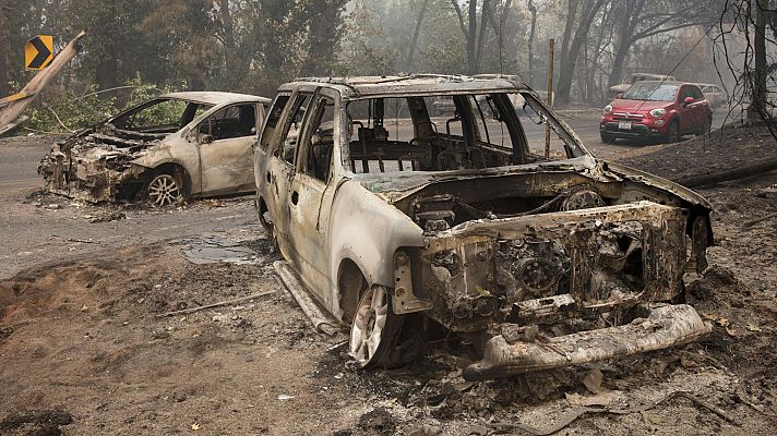 La cifra de muertos en los incendios de California asciende a 42