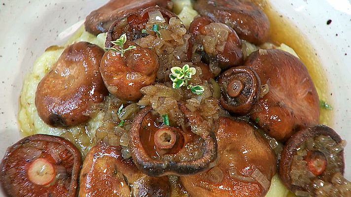 RTVE Cocina - Setas con parmentier