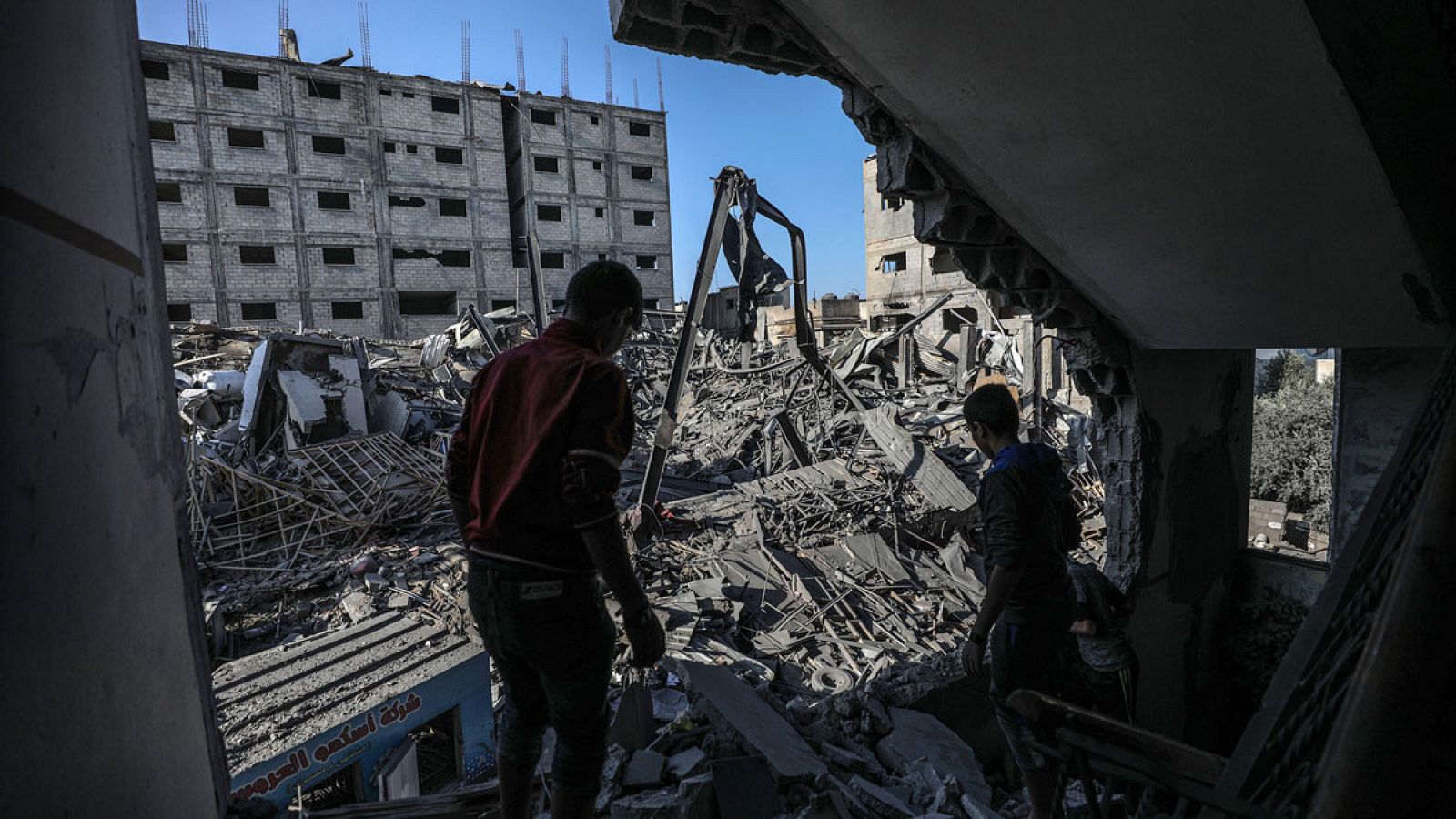 Telediario 1: Fuego cruzado entre Israel y Hamás en Gaza | RTVE Play