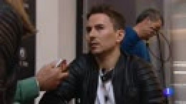 Telediario 1 - Jorge Lorenzo se despedirá de Ducati al manillar de su moto en Cheste