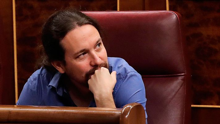 Telediario 1 - Iglesias defiende la suspensión de los concejales de Madrid