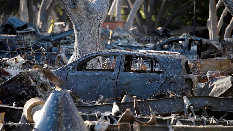 Ya son 50 los fallecidos en los incendios de California