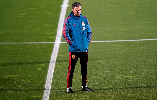 Luis Enrique: "Estoy contento y confiado con lo que he visto en los entrenamientos"