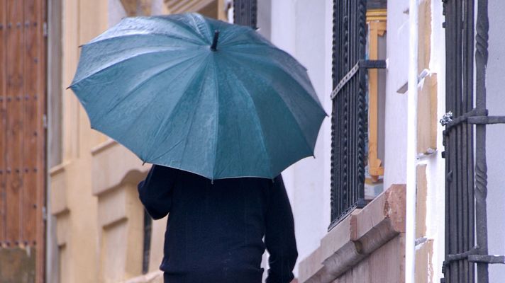 Cielos cubiertos y fuertes lluvias en el área mediterránea