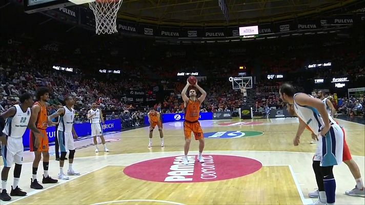 Eurocup 7ª jornada: Valencia Basket - Turk Telekom Ankara  