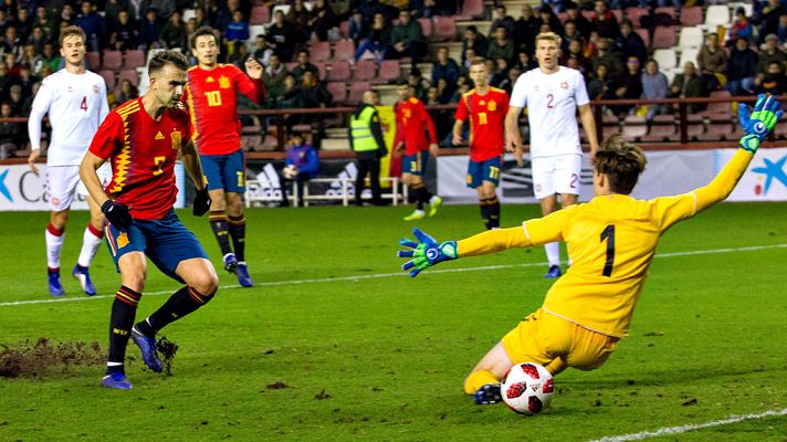 Telediario 1 - Borja Mayoral brilla con la Sub21