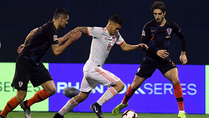 El centrocampista español ha marcado el gol del empate dos minutos después del gol de Kramaric en una gran jugada en la que participaron Isco y Aspas.