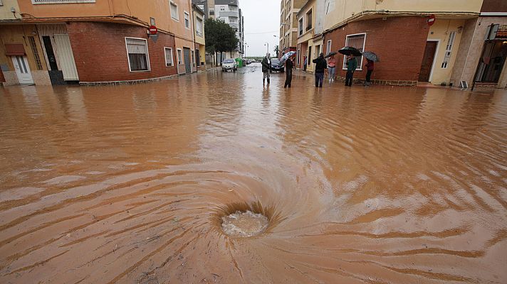 Más de 20.000 vecinos en Alzira afectados por las lluvias