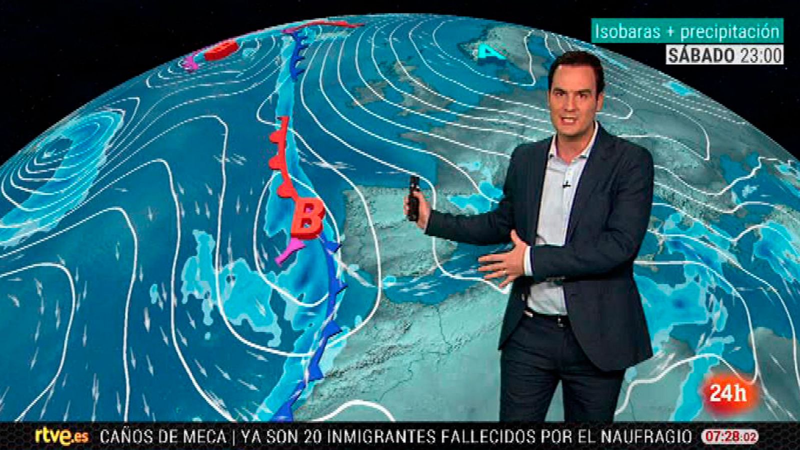 El tiempo: Chubascos en la Comunidad Valenciana y vientos fuertes en Canarias | RTVE Play