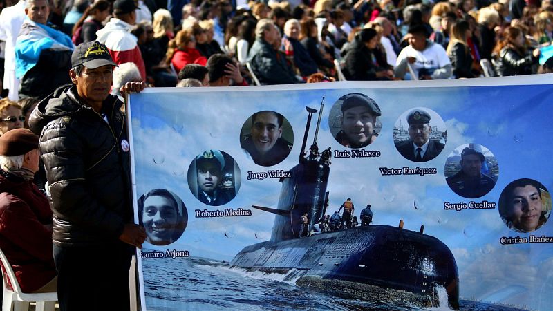 Hallan el submarino argentino ARA San Juan, desaparecido hace un año