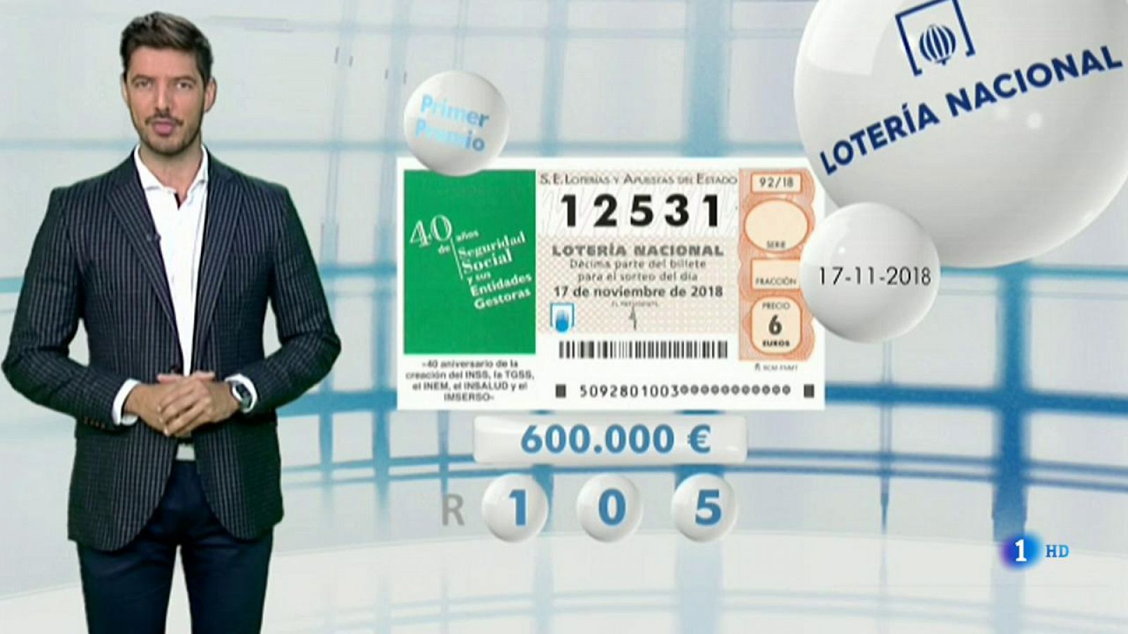 Loterías: Lotería Nacional - 17/11/18 | RTVE Play