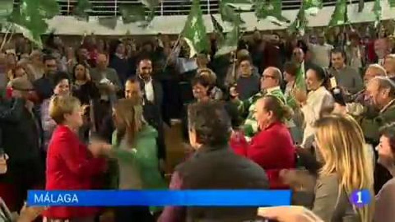 En Andalucía los candidatos están en plena campaña electoral