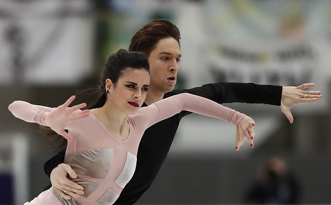 Patinaje sobre hielo - Sara Hurtado y Kirill Khaliavin logran una plata histórica en la Rostelecom Cup