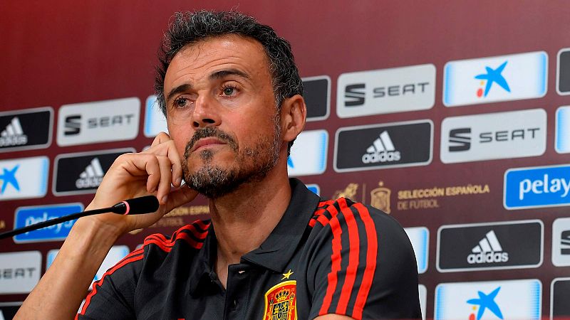 Luis Enrique: "A un portero no le marcan goles si el balón no llega ahí"